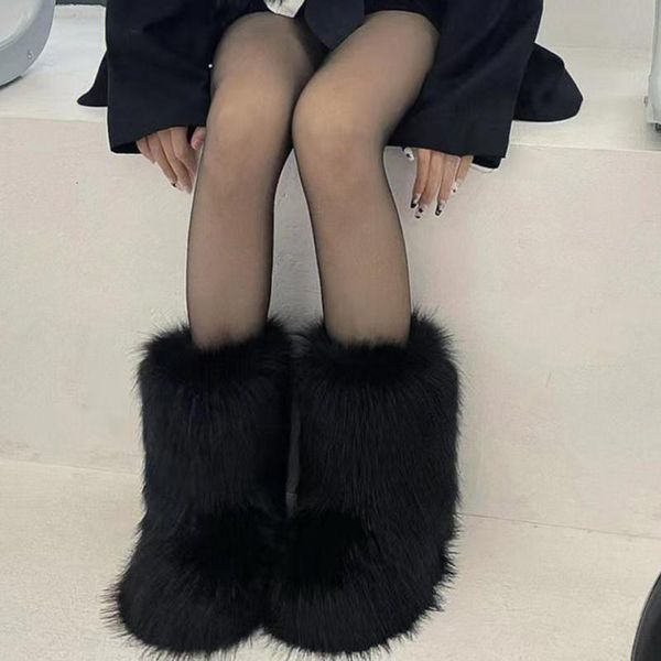 boots winter shoe women's winter fluffy faux fur boots woman plush warm snow boots luxury footwear girls' furry fur bottes fashion, Black
boots winter shoe women's winter fluffy faux fur boots woman plush warm snow boots luxury footwear girls' furry fur bottes fashion, Black
