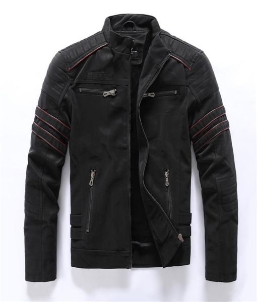 men039s leather jacket casual fashion stand collar motorcycle jacket men slim pu coats4156681, Black;brown
men039s leather jacket casual fashion stand collar motorcycle jacket men slim pu coats4156681, Black;brown