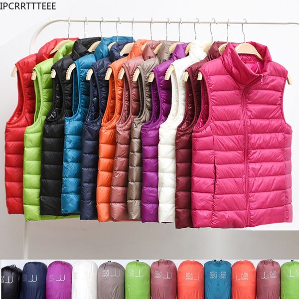 women s jackets 2023 women ultra light down vests slim sleeveless jacket portable girl lightweight windproof waistcoat 230821, Black;brown
women s jackets 2023 women ultra light down vests slim sleeveless jacket portable girl lightweight windproof waistcoat 230821, Black;brown