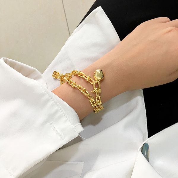 fashion t-letter hardwear small wrap necklace yellow gold lock and ball pendant necklaces shiny bracelet earring designer jewelry t023, Silver
fashion t-letter hardwear small wrap necklace yellow gold lock and ball pendant necklaces shiny bracelet earring designer jewelry t023, Silver