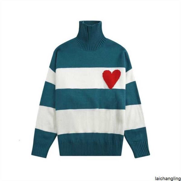 high collar france fashion designers paris sweaters de coeur embroidered a heart pattern turtleneck knitted for men women tqly, White;black
high collar france fashion designers paris sweaters de coeur embroidered a heart pattern turtleneck knitted for men women tqly, White;black