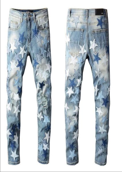 2022 mens jeans hip hop high street fashion retro torn fold stitching men039s woemns designer motorcycle riding slim fitting ca2123617, Blue
2022 mens jeans hip hop high street fashion retro torn fold stitching men039s woemns designer motorcycle riding slim fitting ca2123617, Blue