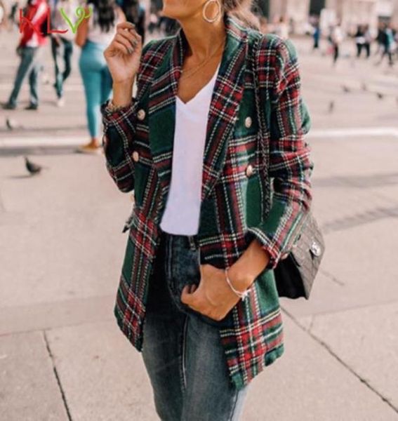 women jacket plaid lapel woolen long sleeve suit winter fall windbreaker plus size 2019 overwear casaco feminino girl coats 19ag8159566, Black;brown
women jacket plaid lapel woolen long sleeve suit winter fall windbreaker plus size 2019 overwear casaco feminino girl coats 19ag8159566, Black;brown