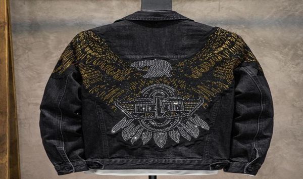 autumn and winter new trend personality eagle diamond denim jacket european and american hip hop jacket44299768139091, White;black
autumn and winter new trend personality eagle diamond denim jacket european and american hip hop jacket44299768139091, White;black