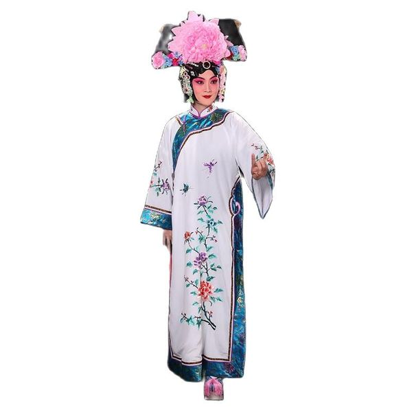 chinese drama stage wear the qing dynasty princess formal dress embroidery peony design robe beijing peking ancient costumes, Black;red
chinese drama stage wear the qing dynasty princess formal dress embroidery peony design robe beijing peking ancient costumes, Black;red
