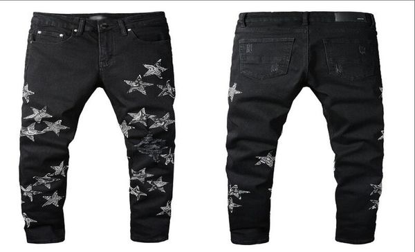 20ss mens designer jeans distressed ripped biker slim fit motorcycle denim for men s fashion jean mans pants pour homm9163876, Blue
20ss mens designer jeans distressed ripped biker slim fit motorcycle denim for men s fashion jean mans pants pour homm9163876, Blue