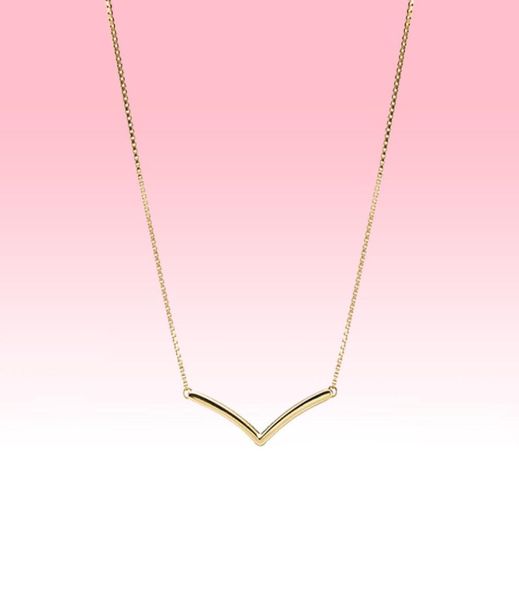 yellow gold plated polished wishbone necklace women wedding gift for p sterling silver chain necklaces with original box3654594
yellow gold plated polished wishbone necklace women wedding gift for p sterling silver chain necklaces with original box3654594