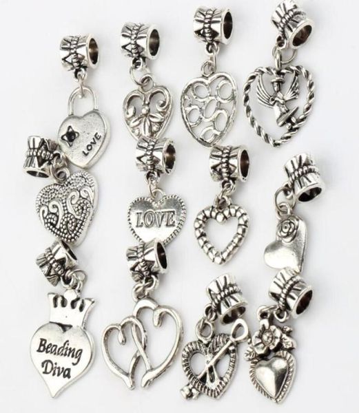 angel love heart flower charm big hole beads 120pcslot tibetan silver fit dangle bracelets jewelry diy b339b9588687885, Bronze;silver
angel love heart flower charm big hole beads 120pcslot tibetan silver fit dangle bracelets jewelry diy b339b9588687885, Bronze;silver