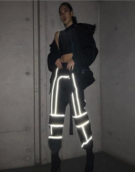 2019 spring women039s long pants fashion reflective stitching casual overalls solid mid waist ladies cargo pants8020128, Black;white
2019 spring women039s long pants fashion reflective stitching casual overalls solid mid waist ladies cargo pants8020128, Black;white