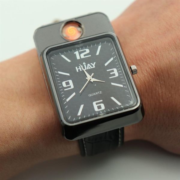2018 new lighter watches for men sports quartz watch fashion usb charging flameless cigarette lighter military casual wristwatches277b, Slivery;brown
2018 new lighter watches for men sports quartz watch fashion usb charging flameless cigarette lighter military casual wristwatches277b, Slivery;brown