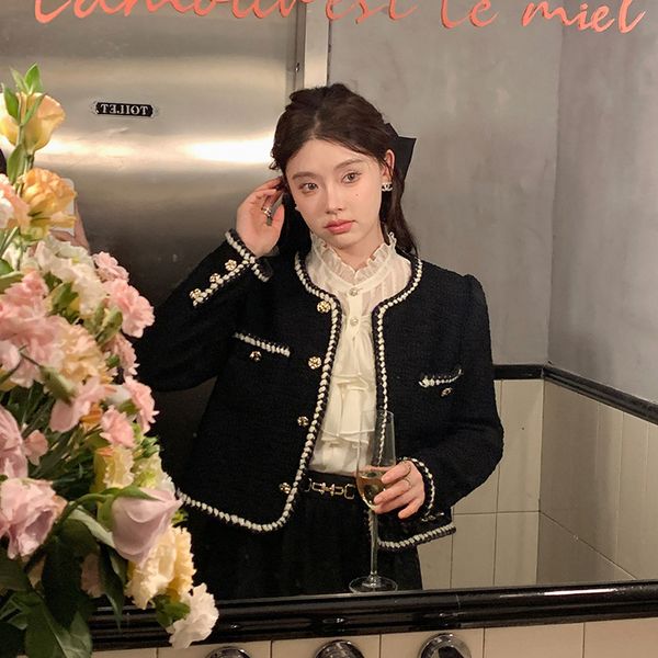 womens jackets vintage jacket korean fashion black chic office ladies casual elegant long sleeve single breasted coat female blazer 230821, Black;brown
womens jackets vintage jacket korean fashion black chic office ladies casual elegant long sleeve single breasted coat female blazer 230821, Black;brown
