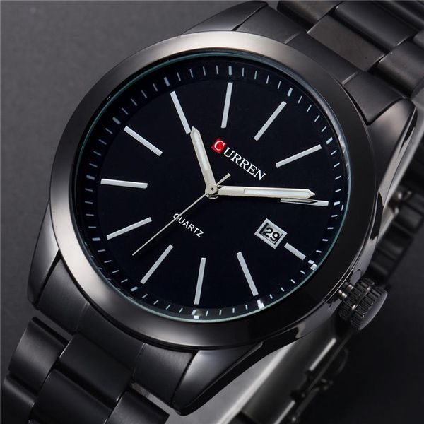 cwp curren fashion men watches full steel wristwatch classic business male clock casual military quartz calendar watch reloj2596, Slivery;brown
cwp curren fashion men watches full steel wristwatch classic business male clock casual military quartz calendar watch reloj2596, Slivery;brown