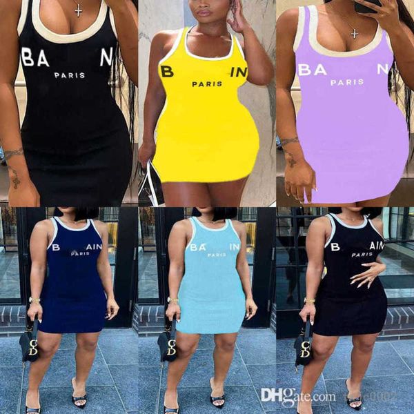 luxury brand designer womens casual dress 2023 summer fashion letter printed dresses slim mini skirt plus size 3xl 4xl, Black;gray
luxury brand designer womens casual dress 2023 summer fashion letter printed dresses slim mini skirt plus size 3xl 4xl, Black;gray