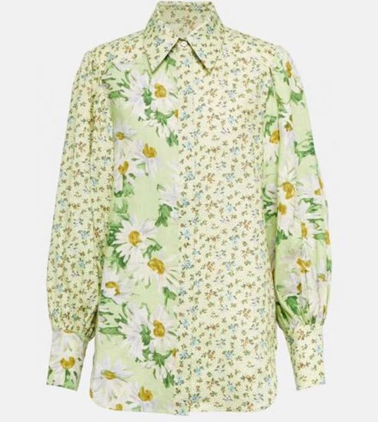 women's shirts and shirts australian designer new linen print for early autumn 2023, White
women's shirts and shirts australian designer new linen print for early autumn 2023, White