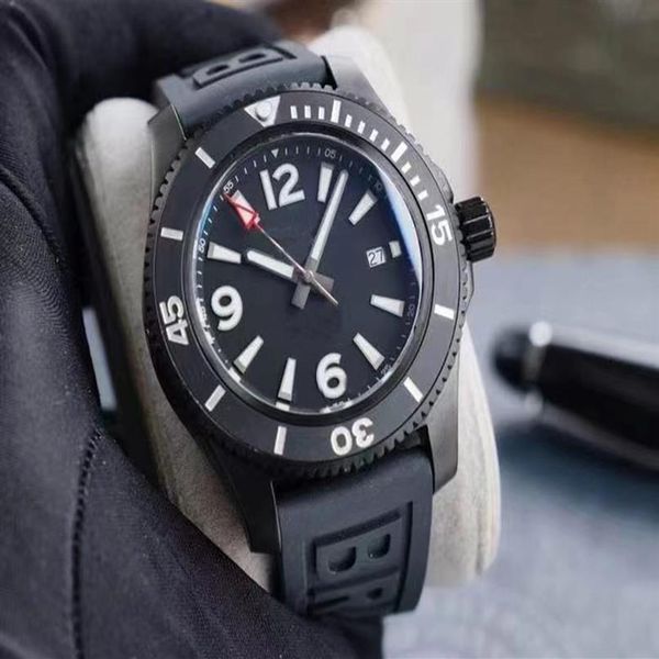 43mm waterproof automatic movement black dial men watch sweatband rubber band251a, Slivery;brown
43mm waterproof automatic movement black dial men watch sweatband rubber band251a, Slivery;brown
