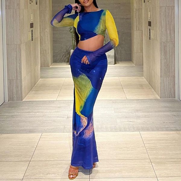 two piece dress boho blue tie dye leisure set women skirt sets flare sleeve pleated crop shirt high waist fashion two piece suits 230822, White
two piece dress boho blue tie dye leisure set women skirt sets flare sleeve pleated crop shirt high waist fashion two piece suits 230822, White