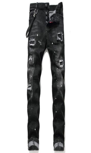 d2 jeans men mens designers jean skinny ripped pants cool guy causal hole denim fashion fit washed pant 02022147589, Black
d2 jeans men mens designers jean skinny ripped pants cool guy causal hole denim fashion fit washed pant 02022147589, Black