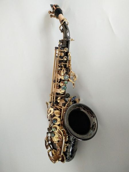 black original 991 structure model b-key professional curved soprano saxophone black nickel gold material jazz instrument sax
black original 991 structure model b-key professional curved soprano saxophone black nickel gold material jazz instrument sax