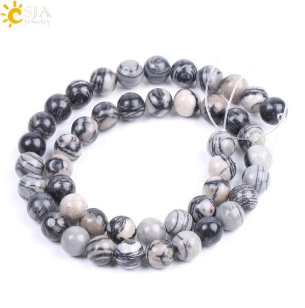 csja 10mm australia zebra strip round spacer loose bead 35pcs bulk dull polished stone beads supply for necklace bracelet handmade4299517, Black
csja 10mm australia zebra strip round spacer loose bead 35pcs bulk dull polished stone beads supply for necklace bracelet handmade4299517, Black