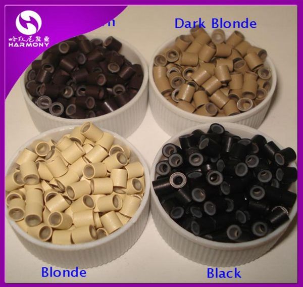 1000pcsbag 40x36x40mm copper ring with silicone link beads hair extension tools 8 colors for choose6860132, Black
1000pcsbag 40x36x40mm copper ring with silicone link beads hair extension tools 8 colors for choose6860132, Black