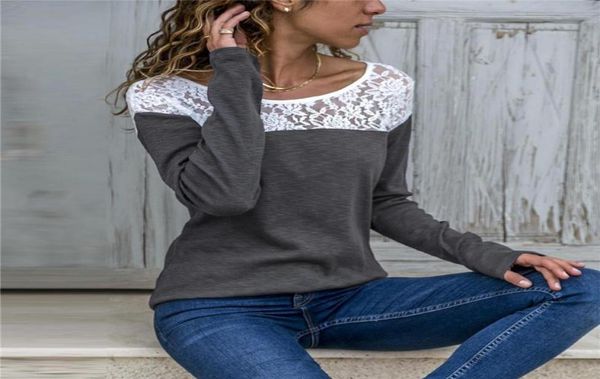 women039s tshirt women round neck ladies fashion casual long sleeve lace pullover plus size solid color loose cotton3048089, White
women039s tshirt women round neck ladies fashion casual long sleeve lace pullover plus size solid color loose cotton3048089, White
