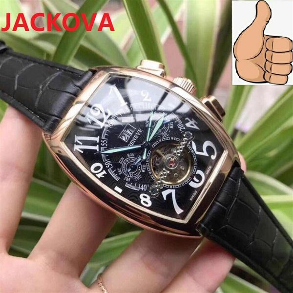 geneva luxury leather band tourbillon mechanical men watch drop day date skeleton automatic men watches gifts246y, Slivery;brown
geneva luxury leather band tourbillon mechanical men watch drop day date skeleton automatic men watches gifts246y, Slivery;brown