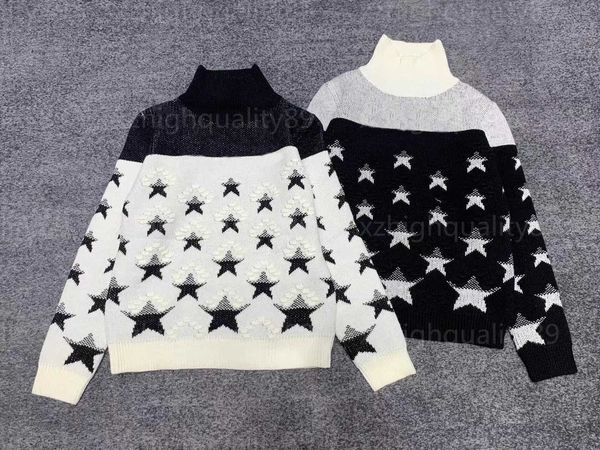 sweaters womens knit sweater women designer high neck jacquard colour blocking long sleeve pullover knitwear sweatshirt designer sweater wom, White;black
sweaters womens knit sweater women designer high neck jacquard colour blocking long sleeve pullover knitwear sweatshirt designer sweater wom, White;black