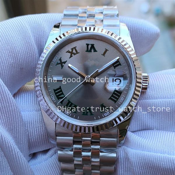 super factory watch pos men's stainless steel case automatic movement bp 36mm watches bpf jubilee strap wristmaps s243e, Slivery;brown
super factory watch pos men's stainless steel case automatic movement bp 36mm watches bpf jubilee strap wristmaps s243e, Slivery;brown