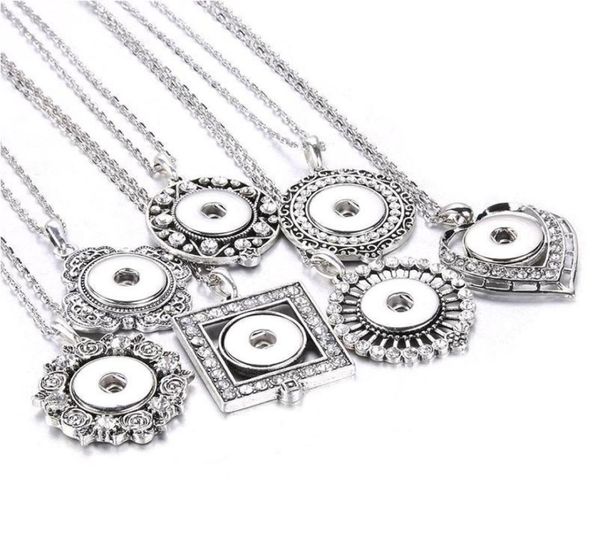 new snap button necklace jewelry rhinestone crystal metal pendant for women fit diy 20mm 18mm snap buttons bbyozi1869336, Silver
new snap button necklace jewelry rhinestone crystal metal pendant for women fit diy 20mm 18mm snap buttons bbyozi1869336, Silver