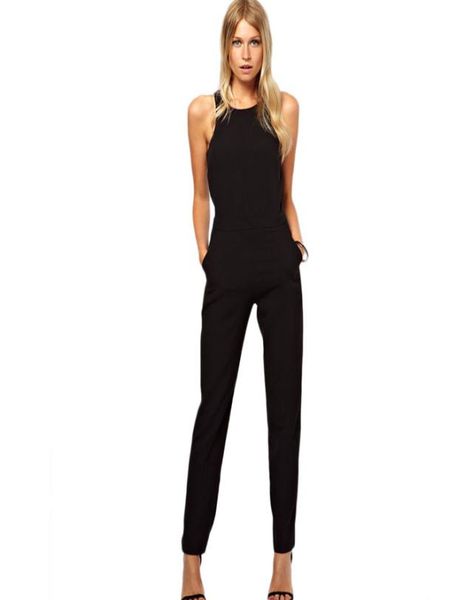 women casual jumpsuit plus size overalls summer style black back zipper hollow sleeveless long playsuits rompers womens jumpsuits 1131000, Black;white
women casual jumpsuit plus size overalls summer style black back zipper hollow sleeveless long playsuits rompers womens jumpsuits 1131000, Black;white