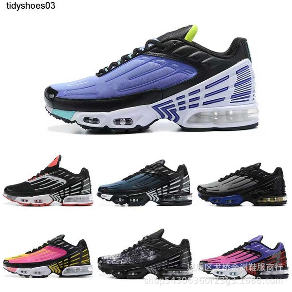 2023 new factory sports shoes tn 3 dual color panel air cushion 270 men's and women's running shoes, Black
2023 new factory sports shoes tn 3 dual color panel air cushion 270 men's and women's running shoes, Black
