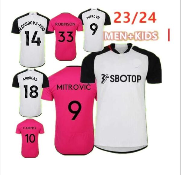 23 24 palhinha mitrovic 9 soccer jerseys home away solomon wilson adarabioyo reed robinson andreas reid cairney white kids 2023 willian jers, Black;yellow
23 24 palhinha mitrovic 9 soccer jerseys home away solomon wilson adarabioyo reed robinson andreas reid cairney white kids 2023 willian jers, Black;yellow