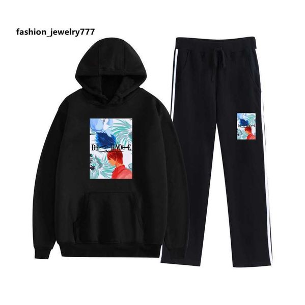 men's hoodies sweatshirts 2023 new product riman notebook series printed fashion hoodie+casual sports pants, Black
men's hoodies sweatshirts 2023 new product riman notebook series printed fashion hoodie+casual sports pants, Black
