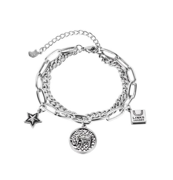 sliver charm bracelets for women or men link double layer jewelry adjustable opening girls valentines day gifts30424237450486, Golden;silver
sliver charm bracelets for women or men link double layer jewelry adjustable opening girls valentines day gifts30424237450486, Golden;silver