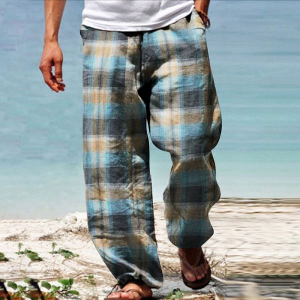 men's pants men's casual trousers streetwear men jogger pants classic plaid print beach trousers double pocket breathable stretch, Black
men's pants men's casual trousers streetwear men jogger pants classic plaid print beach trousers double pocket breathable stretch, Black