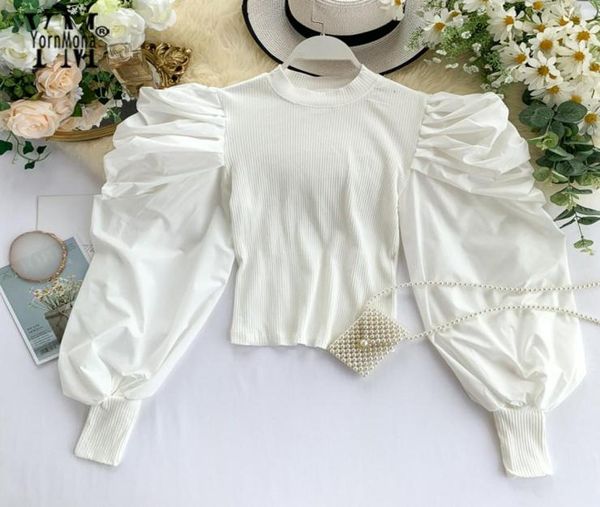 yornmona good quality comfy elegant puff sleeve blouse shirt gothic ins fashion spring autumn women ladies white shirt crop1308219
yornmona good quality comfy elegant puff sleeve blouse shirt gothic ins fashion spring autumn women ladies white shirt crop1308219