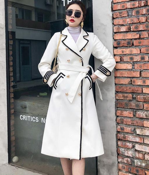 women's wool blends winter woolen jacket women autumn wool coat women clothing long slim thick warm coats female jackets outerwear blac, Black
women's wool blends winter woolen jacket women autumn wool coat women clothing long slim thick warm coats female jackets outerwear blac, Black