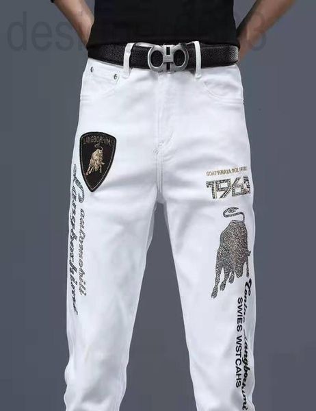 men039s jeans designer trendy spring and summer slim fit embroidered leggings personalized cattle diamond trend handsome elasti4386674, Blue
men039s jeans designer trendy spring and summer slim fit embroidered leggings personalized cattle diamond trend handsome elasti4386674, Blue