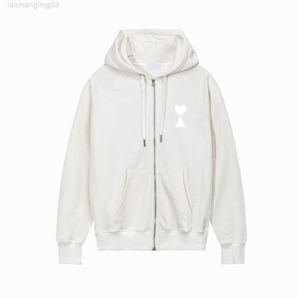 luxury designer amis hoodie fashion men's a letter small red heart embroidery casual cotton women's metal zipper c86b, Black
luxury designer amis hoodie fashion men's a letter small red heart embroidery casual cotton women's metal zipper c86b, Black