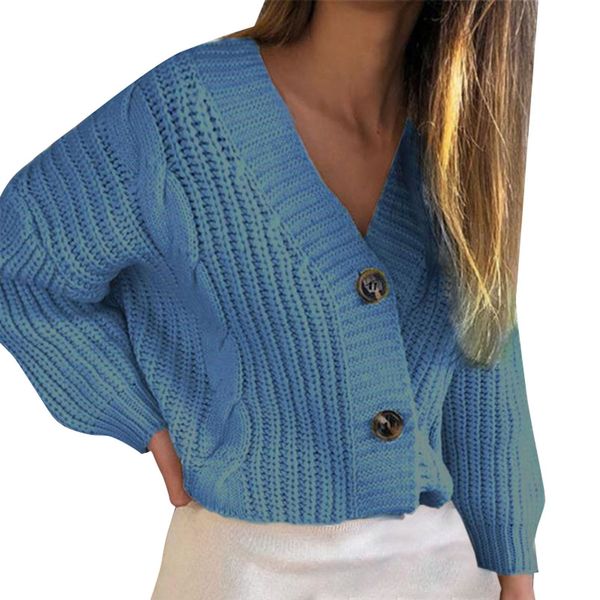 women's knits tees woman autumn and winter casual long sleeve button sweater cardigan coat loose coarse yarn lohas for women 230821, White
women's knits tees woman autumn and winter casual long sleeve button sweater cardigan coat loose coarse yarn lohas for women 230821, White