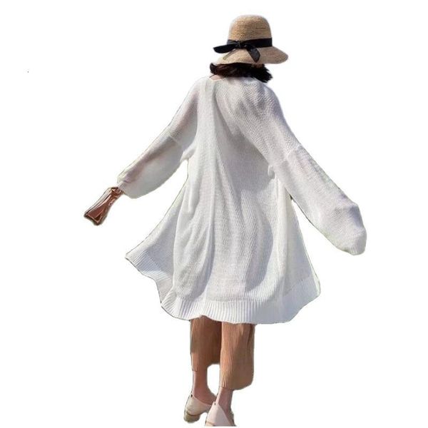 women's knits tees fashion spring and summer loose large size fat mm200 catty languid wind long thin sweater cardigan coat women 230821, White
women's knits tees fashion spring and summer loose large size fat mm200 catty languid wind long thin sweater cardigan coat women 230821, White