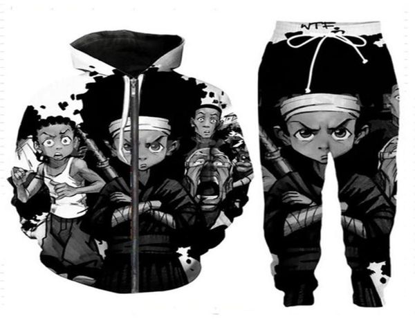 release new menwomens boondocks funny 3d print fashion tracksuits pants zipper hoodie casual sportswear l015207678883262886957, Gray
release new menwomens boondocks funny 3d print fashion tracksuits pants zipper hoodie casual sportswear l015207678883262886957, Gray