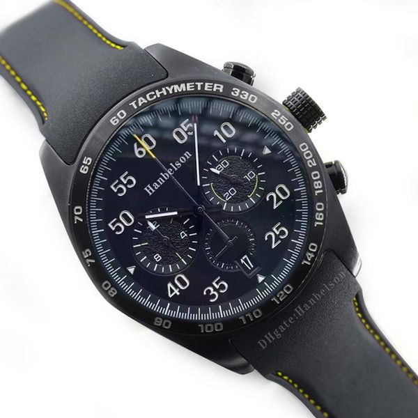 mens watches sports racing style vk quartz movement uhr black face chronograph leather bracelet 44mm wristwatches hanbelson336s, Slivery;brown
mens watches sports racing style vk quartz movement uhr black face chronograph leather bracelet 44mm wristwatches hanbelson336s, Slivery;brown