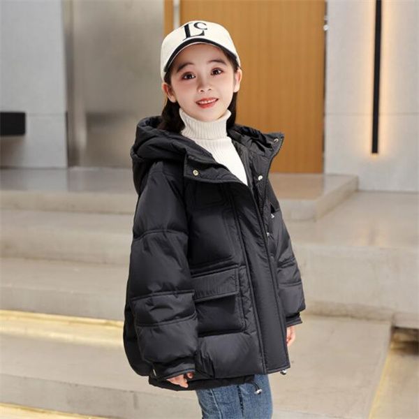 new girls down jacket in long children's winter thick baby duck down coat, Blue;gray
new girls down jacket in long children's winter thick baby duck down coat, Blue;gray