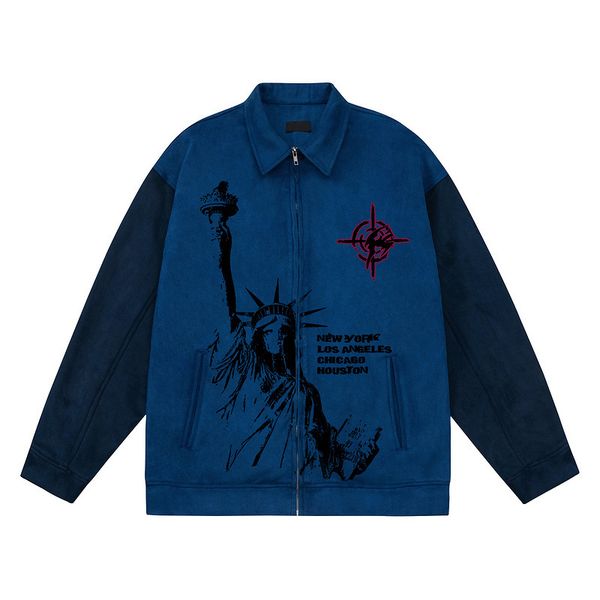 men's jackets suede baseball uniform jacket streetwear graphic print oversized hip hop coat vintage patchwork color zipper 230821, Black;brown
men's jackets suede baseball uniform jacket streetwear graphic print oversized hip hop coat vintage patchwork color zipper 230821, Black;brown