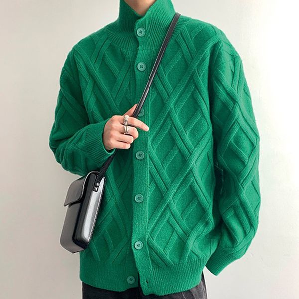 men's sweaters 2023 men luxury knitted jacquard turtleneck sweater long sleeve casual streetwear cardigan buttons down solid color vint, White;black
men's sweaters 2023 men luxury knitted jacquard turtleneck sweater long sleeve casual streetwear cardigan buttons down solid color vint, White;black