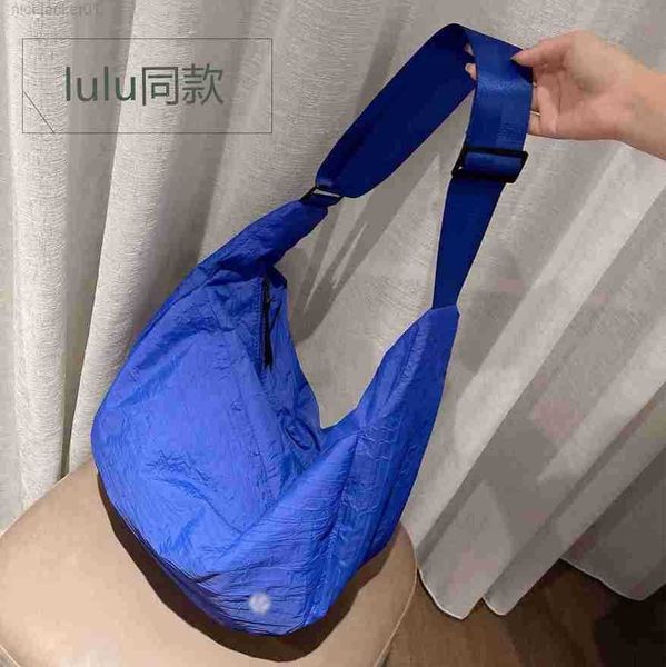 2023 designer luluslemens bag new niche large capacity pleated nylon underarm bag for casual and versatile one shoulder crossbody bag luluss
2023 designer luluslemens bag new niche large capacity pleated nylon underarm bag for casual and versatile one shoulder crossbody bag luluss