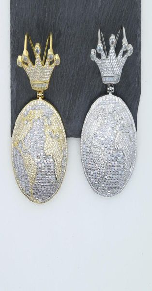 bling 5a cz round globle pendant with crown shaped necklace full iced out cubic zirconia hip hop custom mens cool jewelry2604617, Silver
bling 5a cz round globle pendant with crown shaped necklace full iced out cubic zirconia hip hop custom mens cool jewelry2604617, Silver