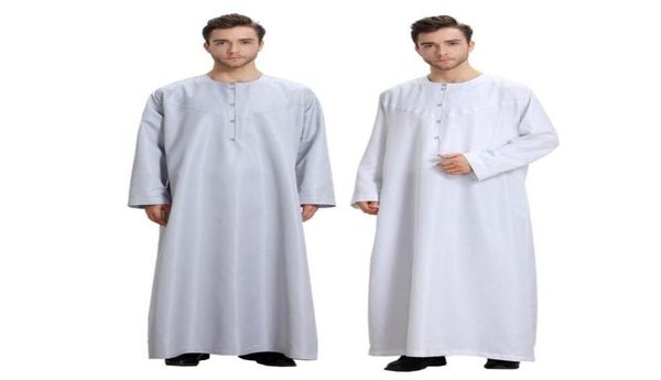 men long sleeve muslim jubba thobe mid eastern arab robe dress solid plus size islamic clothing men thobe jubba 4842406, Red
men long sleeve muslim jubba thobe mid eastern arab robe dress solid plus size islamic clothing men thobe jubba 4842406, Red