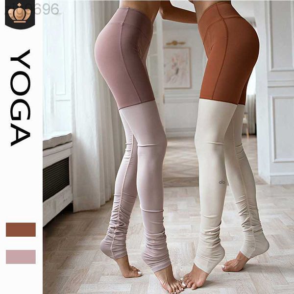 desginer alos yoga jacketpants high waist and hip lifting sports pants panel contrast color exercise mid waist fitness, Black
desginer alos yoga jacketpants high waist and hip lifting sports pants panel contrast color exercise mid waist fitness, Black